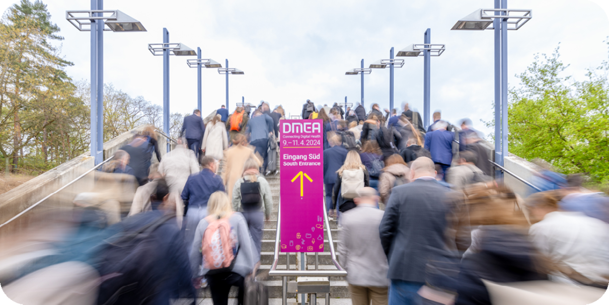 SBahn Zugang zur Messe