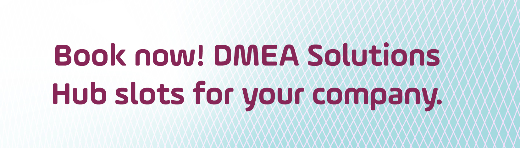 DMEA Solutions Hub - Book now