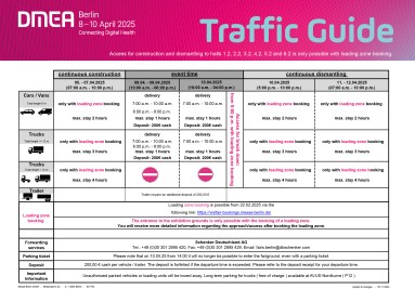 DMEA Traffic Guide 2025 